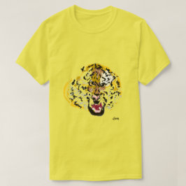 T-shirts: Wild van de tijger T-shirt