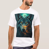T-shirts Wolf Magic (Devant)