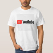 T-shirts YouTube de haute qualité (Devant)
