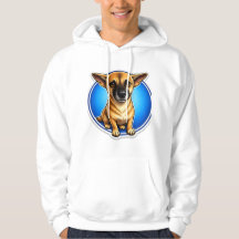 T-ShirtSterke trouwe waakhond portret grafische ho