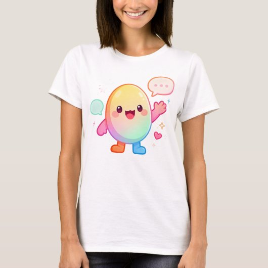 T-ShirtThe Funny Egg Life T-shirt (Voorkant)