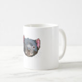 T staat voor Tasmanian Devil Koffiemok (Voorkant rechts)