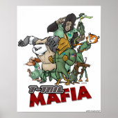 T-Tail Mafia Poster (Voorkant)