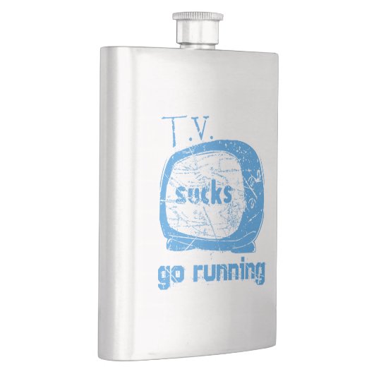 T.V. Sucks, ga lopen Flacon (Rechts)