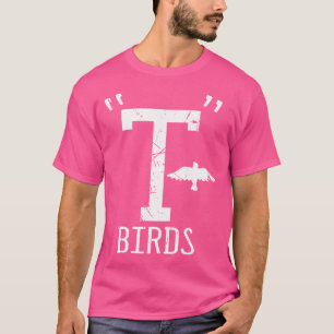 T-Vogels 50S 60S Cosplay Kleurrijke Vogel Dier T-shirt
