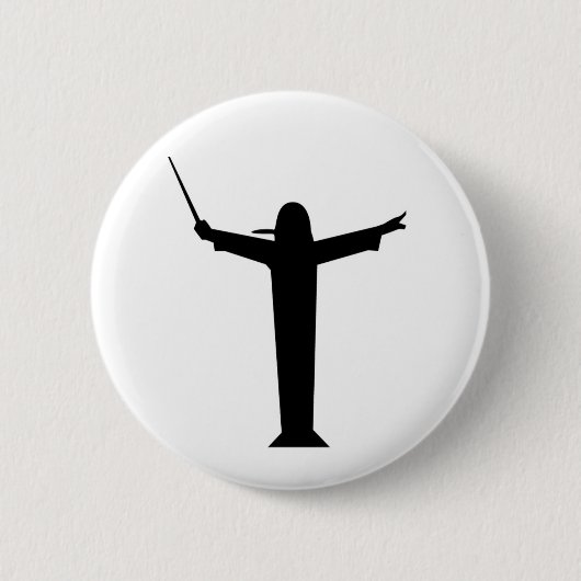 T Voor "Texas"-Button Ronde Button 5,7 Cm (Voorkant)