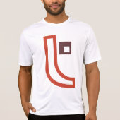 T Vorm Mannen actief T-shirt (Voorkant)