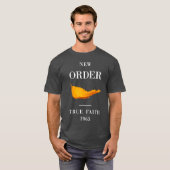 T vriend retro vrienden t-shirt (Voorkant volledig)