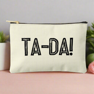 TA-DA! Neutrale Essentials Zwart Typografie Girly Etui