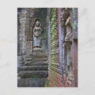 Ta Prohm Tempel, Siem Reap Provincie, Cambodja 2 Briefkaart
