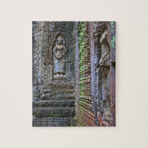 Ta Prohm Tempel, Siem Reap Provincie, Cambodja 2 Legpuzzel
