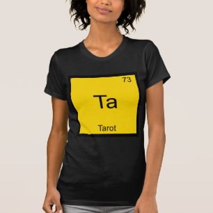 Ta - T-Shirt Symbole d'Élément de Chimie Drôle Tar