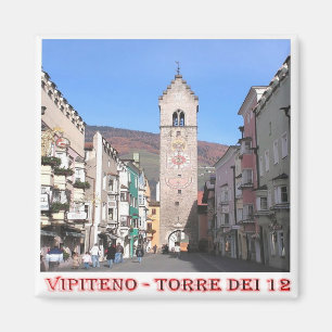 TAA007 VIPITENO - Toren van twaalf - italië - Frid Magneet
