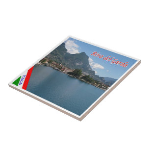 TAA023 RIVA DEL GARDA, Lake Uitzicht, Italië, Tegeltje