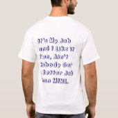 Taak T-shirt (Achterkant)