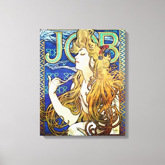 Taak van Alphonse Mucha Canvas Afdruk (Voorkant)