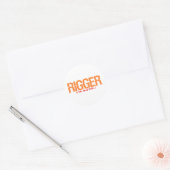 Taakbeschrijving starten ronde sticker (Envelop)