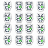 Taakbuddy! 🐼 sticker (Voorkant)