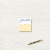 taakherinnering voor thuiswerker kantoor post-it® notes (Op bureau)