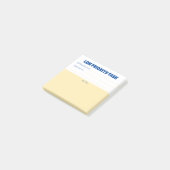 taakherinnering voor thuiswerker kantoor post-it® notes (Schuin)