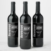 Taaktitel van agent van omzet wijn etiket (Flessen)