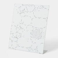 Taal, Aqua Haze Pedestal Sign