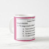 Taal Collectie - Spaans #2 Koffiemok (Voorkant links)