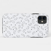 Taal, donkergrijs Case-Mate iPhone case (Achterkant (horizontaal))