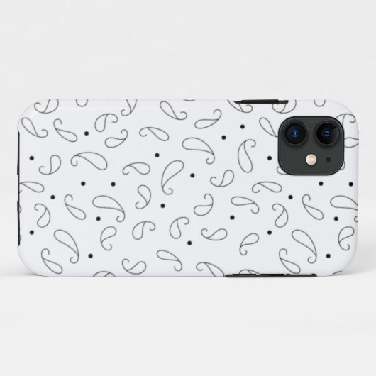 Taal, donkergrijs Case-Mate iPhone case (Achterkant (horizontaal))