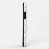 Taal, donkergrijs Case-Mate iPhone case (Achterkant/rechts)