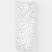 Taal, donkergrijze banner (Verticaal)