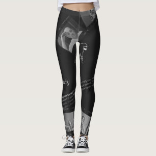 Taal-fotogram Leggings