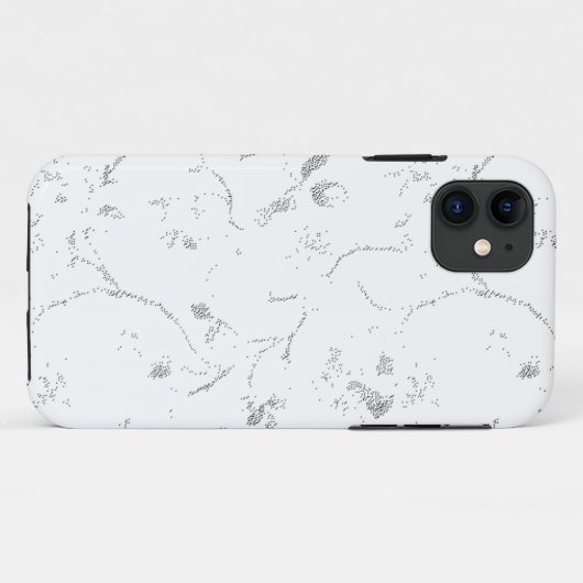 Taal, grijze cloud Case-Mate iPhone case (Achterkant (horizontaal))