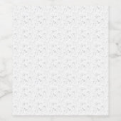 Taal, Grijze Wolk Wijn Etiket (Enkel label)