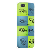 Taal iPhone-draagtas iPhone Hoesje (Achterkant Rechts)