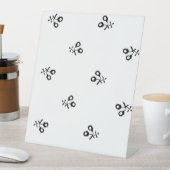 Taal, mountain Mist Pedestal Sign Reclamebord Met Voetstuk (Insitu)