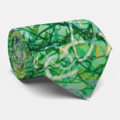 Taal van Grass Necktie Stropdas (Opgerold)