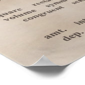 Taal van het Poster van de Wiskunde (Hoek)