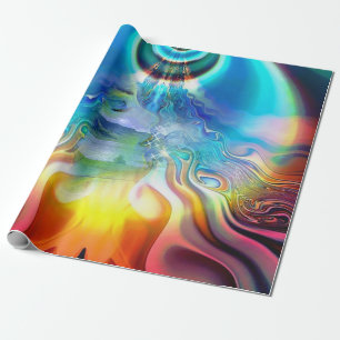 Taal van lichte trillingen cadeaupapier