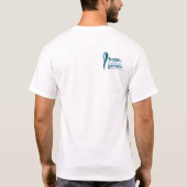 Taal van mannen T T-shirt (Achterkant)