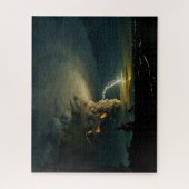 Taal Volcano Lightning Strike Legpuzzel (Verticaal)