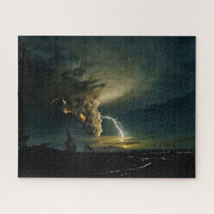 Taal Volcano Lightning Strike Legpuzzel