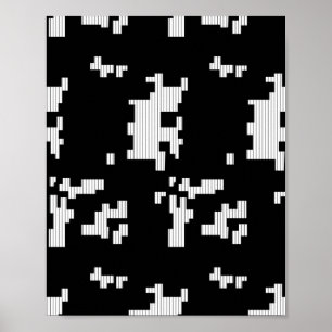 Taal, woestijn-Storm Poster