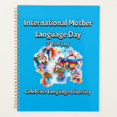 Taaldiversiteit. Internationale moedertaal Planner (Voorkant)
