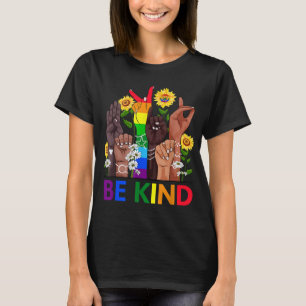 Taalhandje voor gebaren met LGBTQ+ homo's T-shirt