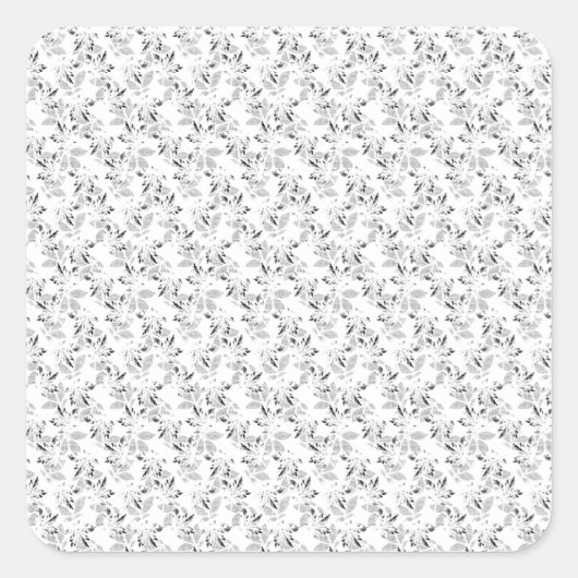 taalontwerp 20 vierkante sticker (Voorkant)