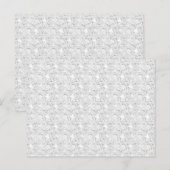 Taalontwerp Drie Aankondigingskaart (Voorkant / Achterkant)