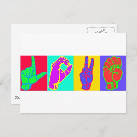 Taalsleuf Briefkaart (Voorkant / Achterkant)