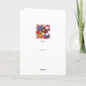 Taart en Thee Kaart (Achterkant)