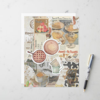 Taart & Koffie Ephemera Decoupage